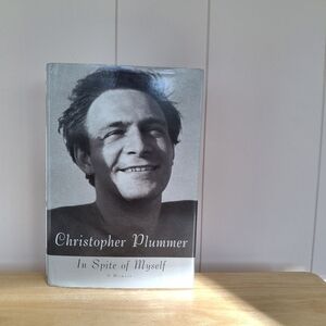 Christopher Plummer Memoir In Spite Of Myself Hardcover Book